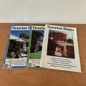 Victorian Homes Magazine Set Vintage 1980s RARE Set of 3